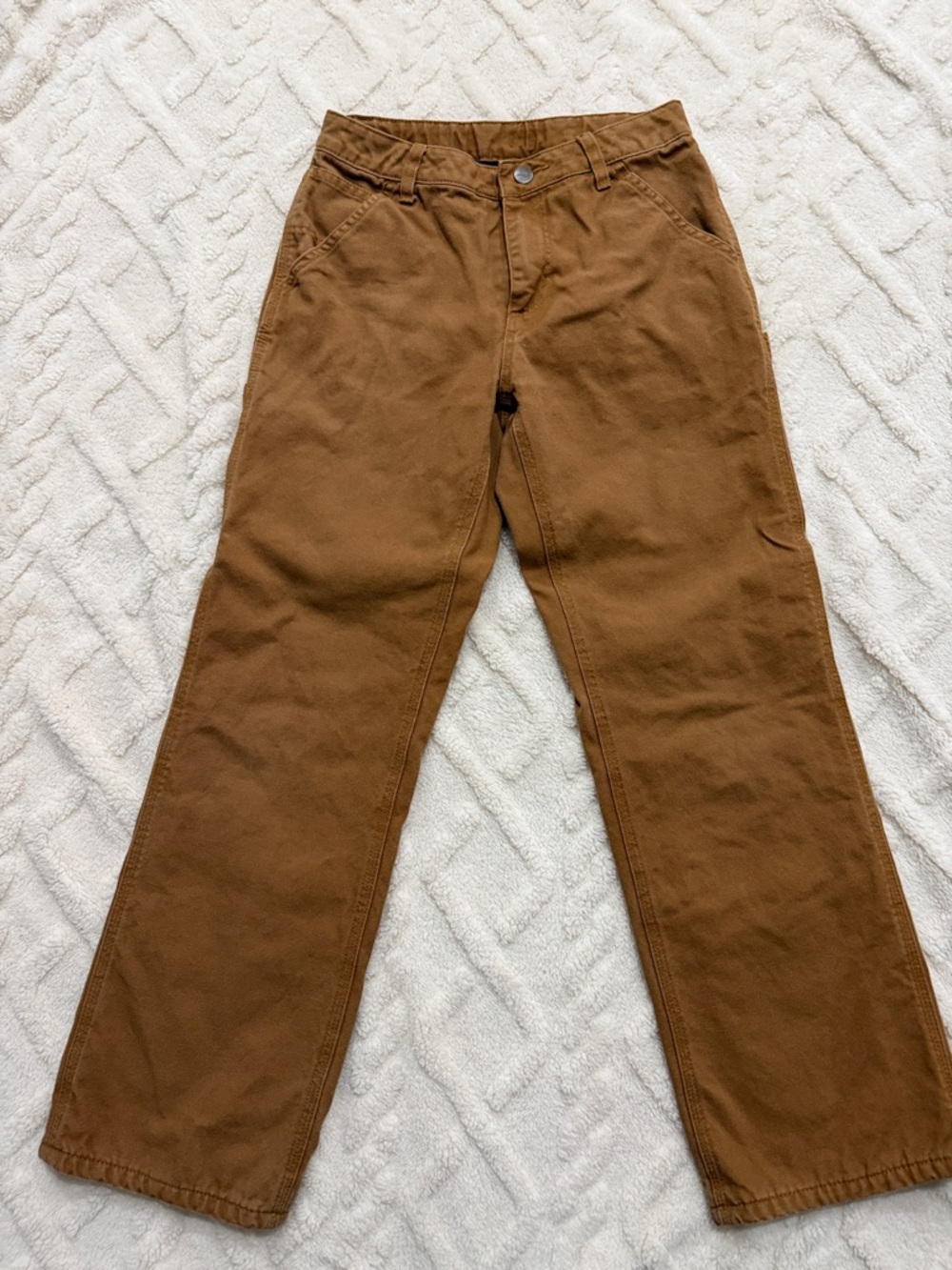 Boys Carhartt Straight Leg Pants